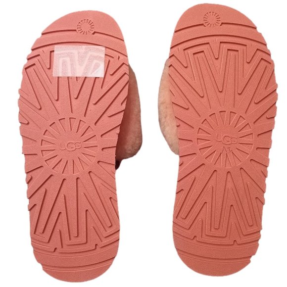 NWT & Gorgeous | UGG | Disco slide | Fur Platform Slippers | Women's | Size: 10 - Picture 11 of 16